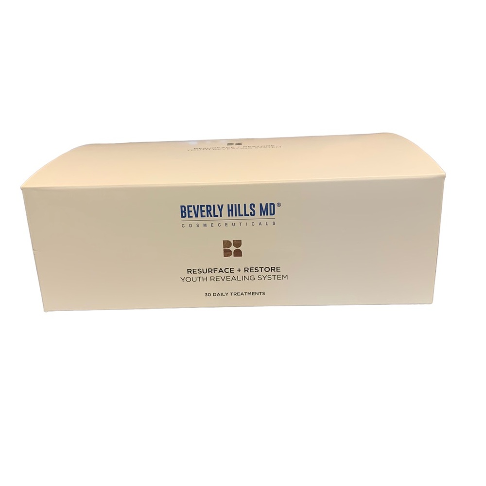 Beverly Hills MD RESURFACE + RESTORE Youth Revealing System 30 Treatments New